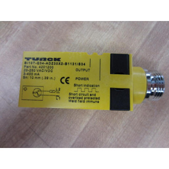 Turck BI10T-Q34-ADZ30X2-B1131S34 Sensor BI10TQ34ADZ30X2B1131S34 T4201200