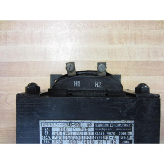 Square D 9070-EO-4 Transformer 9070-E0-4 Ser A - Used
