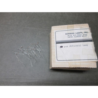 Norman Lamps 6832AS15 Miniature Lamps Light Bulbs (Pack of 25)