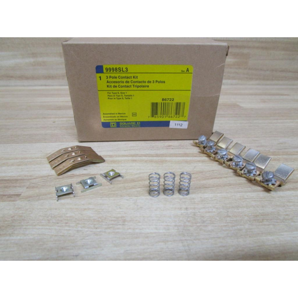 Square D 9998-SL3 Contact Kit 86722