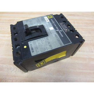 Square D FAL34015 Circuit Breaker 15 Amp FAL30415 - Used