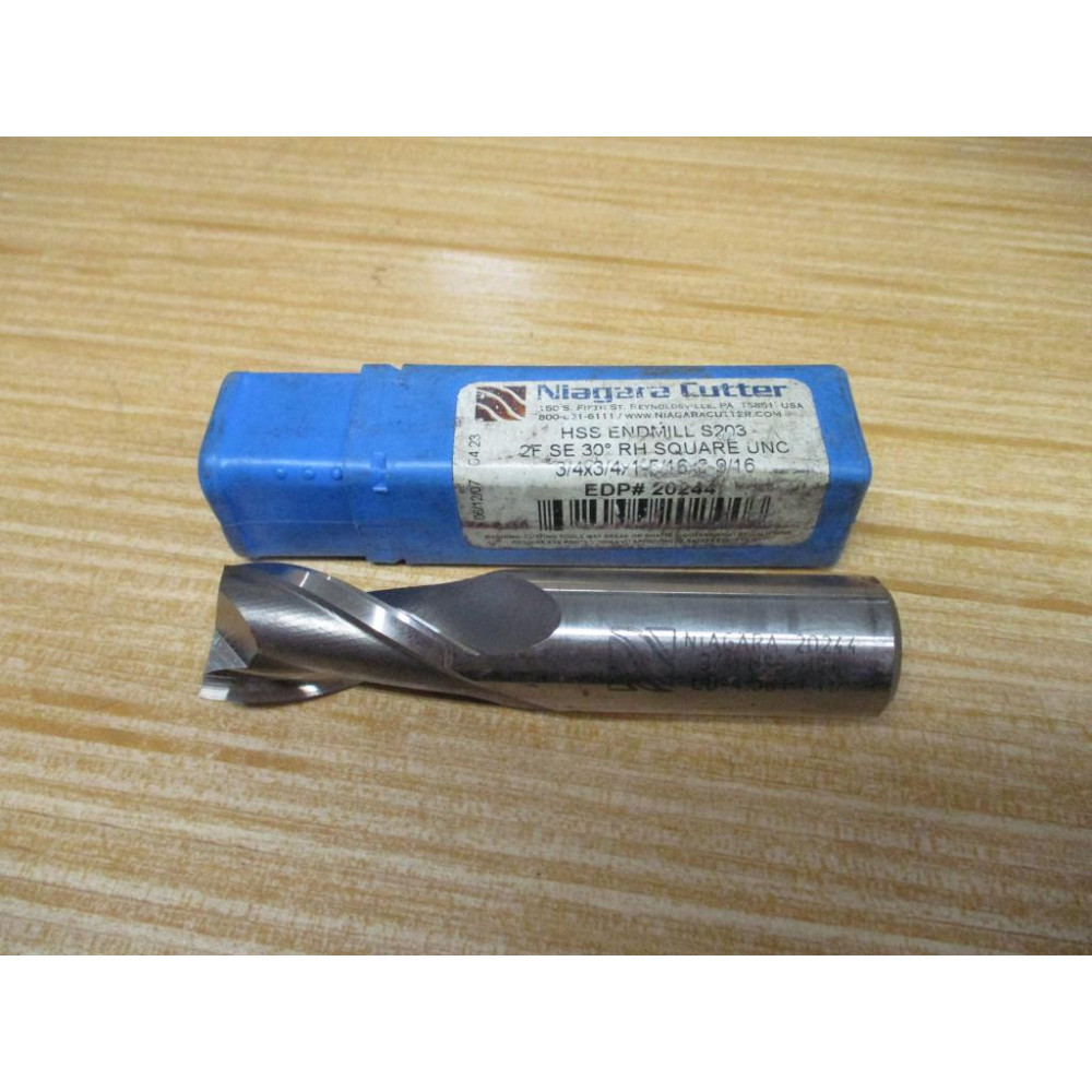Niagara Cutter 20244 34" Square End Mill