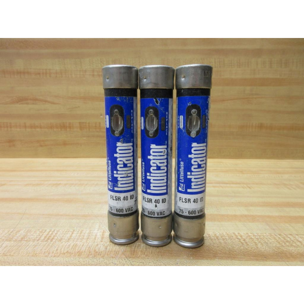 Littelfuse FLSR-40-ID Fuse FLSR040ID (Pack of 3) - Used