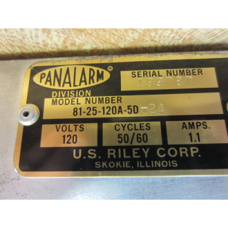 Panelarm 81-25-120A-5D-24 Case Only 8125120A5D24 - Used