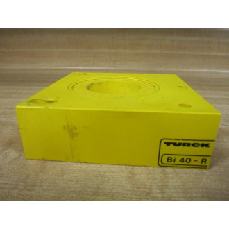 Turck Bi-40-R Inductive Proximity Sensor M1480200 Without Cable - Used