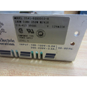 Acme Electric 25A1-9200002-A Power Supply 25A19200002A - Parts Only