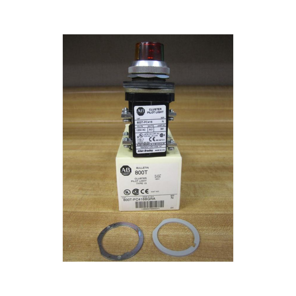 Allen Bradley 800T-PC416BGRA Cluster Pilot Light 800TPC416BGRA