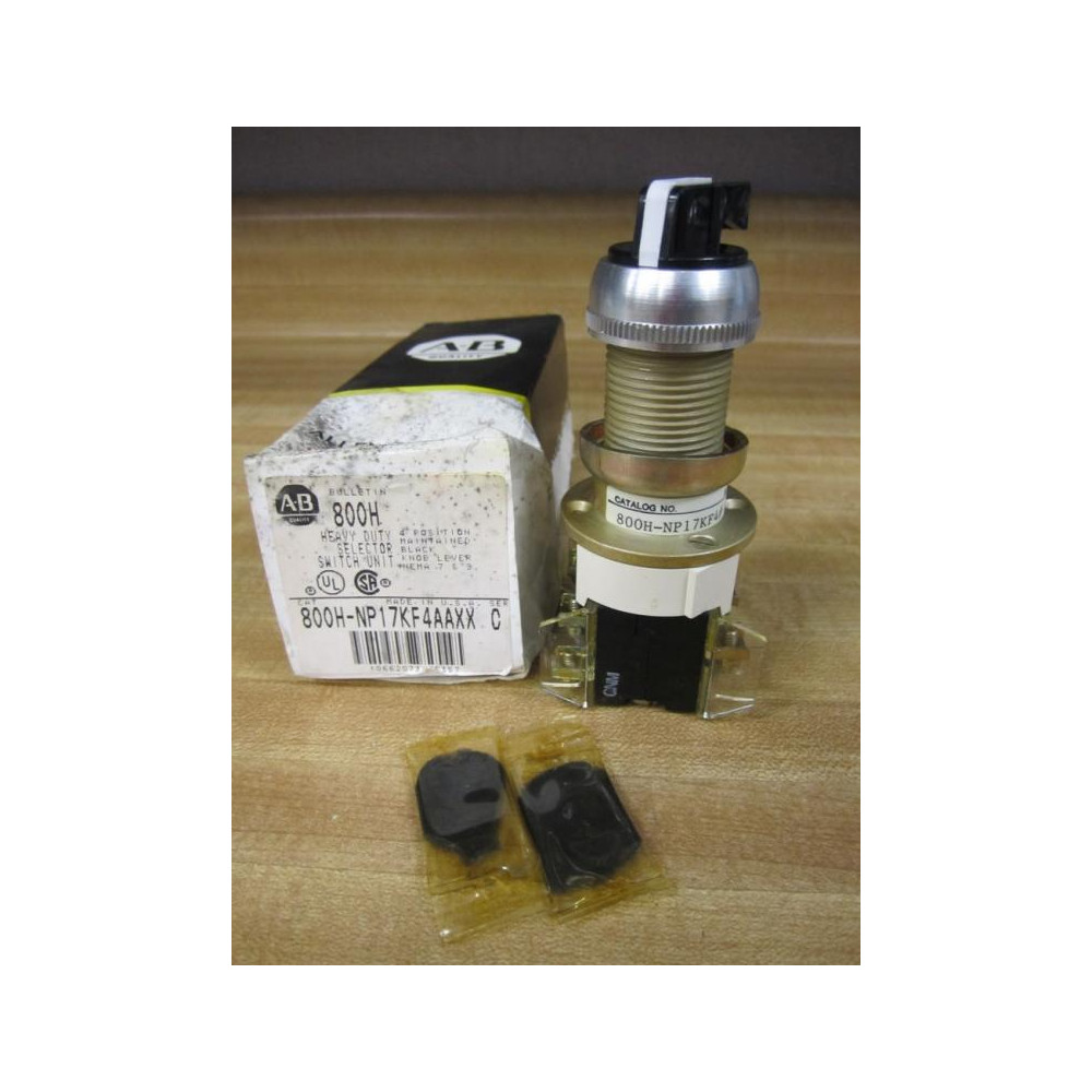 Allen Bradley 800H-NP17KF4AAXX Selector Switch 800HNP17KF4AAXX