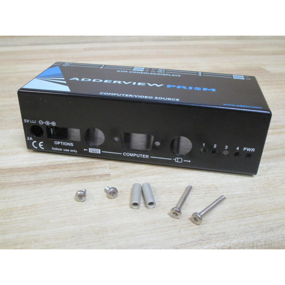 AdderView Prism AVP4 KVM Switch Enclosure - Used