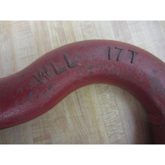 Crosby WLL 17T Shackle G-2130 1-12" - New No Box