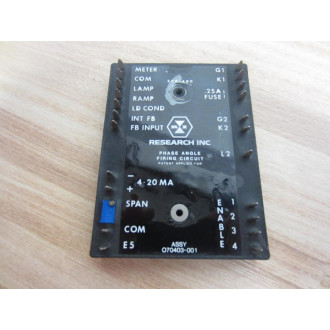 Research 070403-001 Firing Circuit Phase - Used