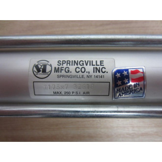 Springville Air Cylinders I175X7 Pneumatic Actuator Cylinder - New No Box