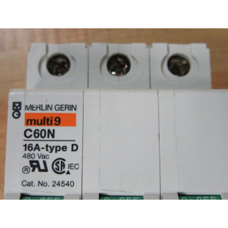 Merlin Gerin 24540 Square D Breaker 16A MG24540 Schneider - New No Box