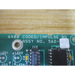 Tyco 562-841 Simplex 6400 Coded  Impulse Board 562841 - Used