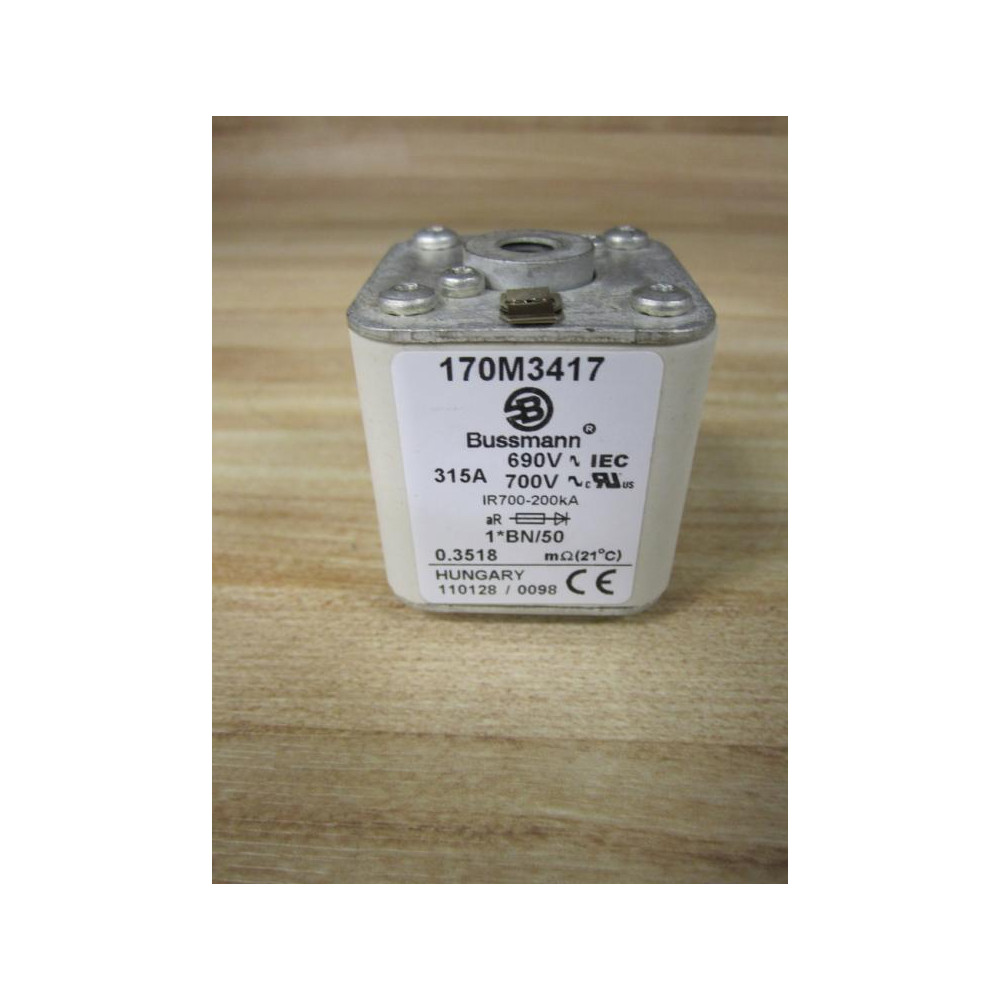 Bussmann 170M3417 Fuse - New No Box
