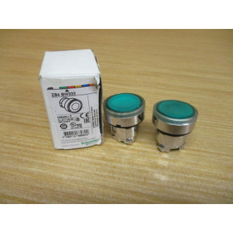Schneider Telemecanique ZB4 Square D Green Button Green ZB4-BW333