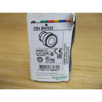 Schneider Telemecanique ZB4 Square D Green Button Green ZB4-BW333