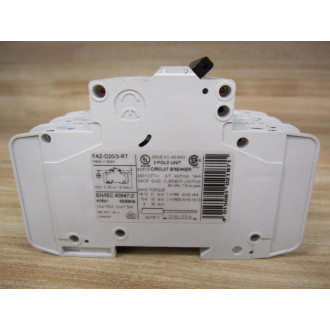 Moeller FAZ-D20-3RT Circuit Breaker FAZD203RT 3 Pole - New No Box