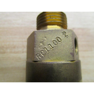 Cylinder & Valves RC1100 2 Cylinder End Thread: 38"-24" - New No Box