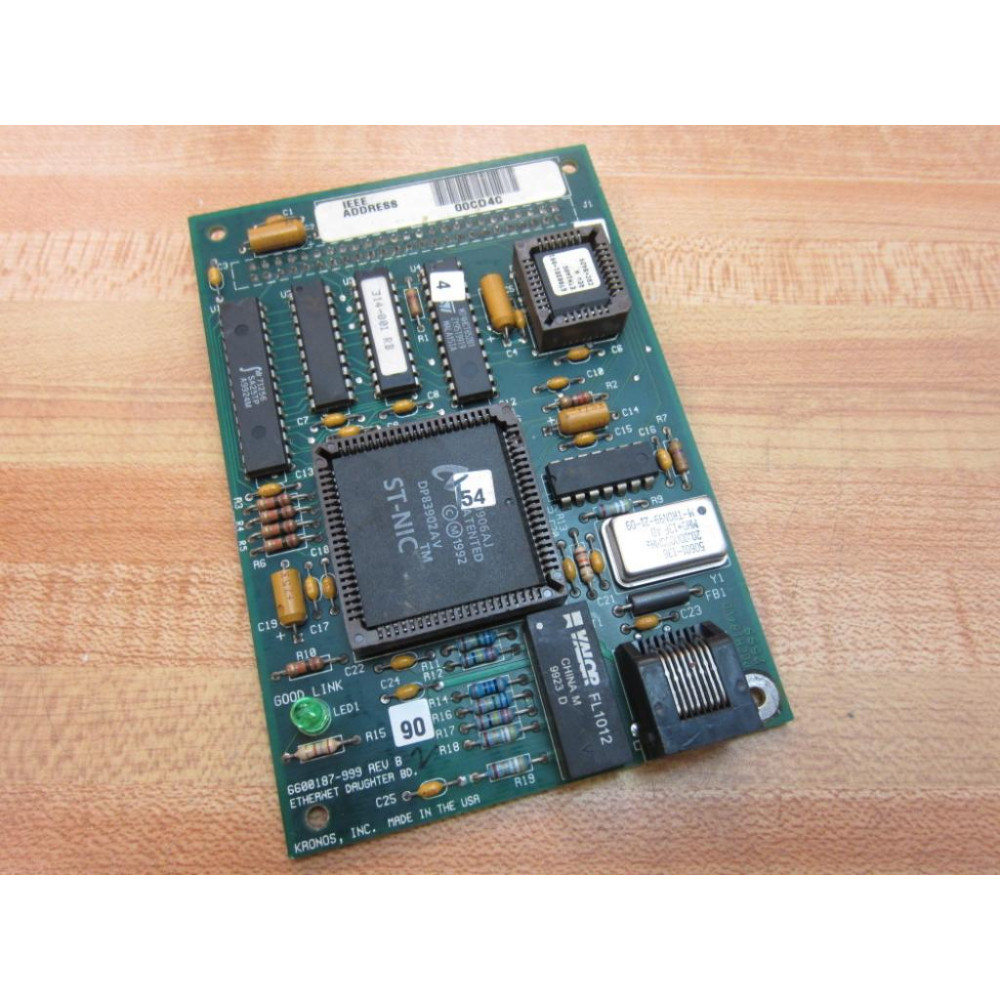 Kronos 8600947-001 Ethernet Option Board 8600947001 - Used