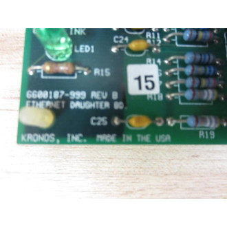 Kronos 8600947-001 Ethernet Option Board 8600947001
