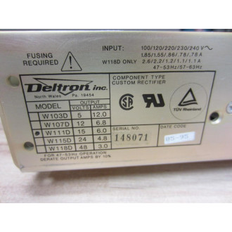 Deltron W111D Power Supply