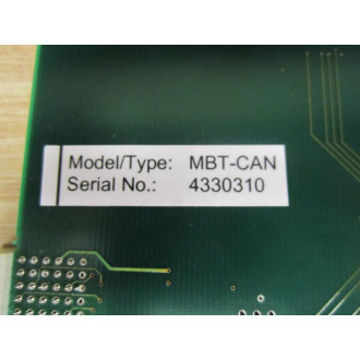 Xyco Technologies XT6040 Xycotec Dual CAN Interface, CPDI MBT-CAN - New No Box