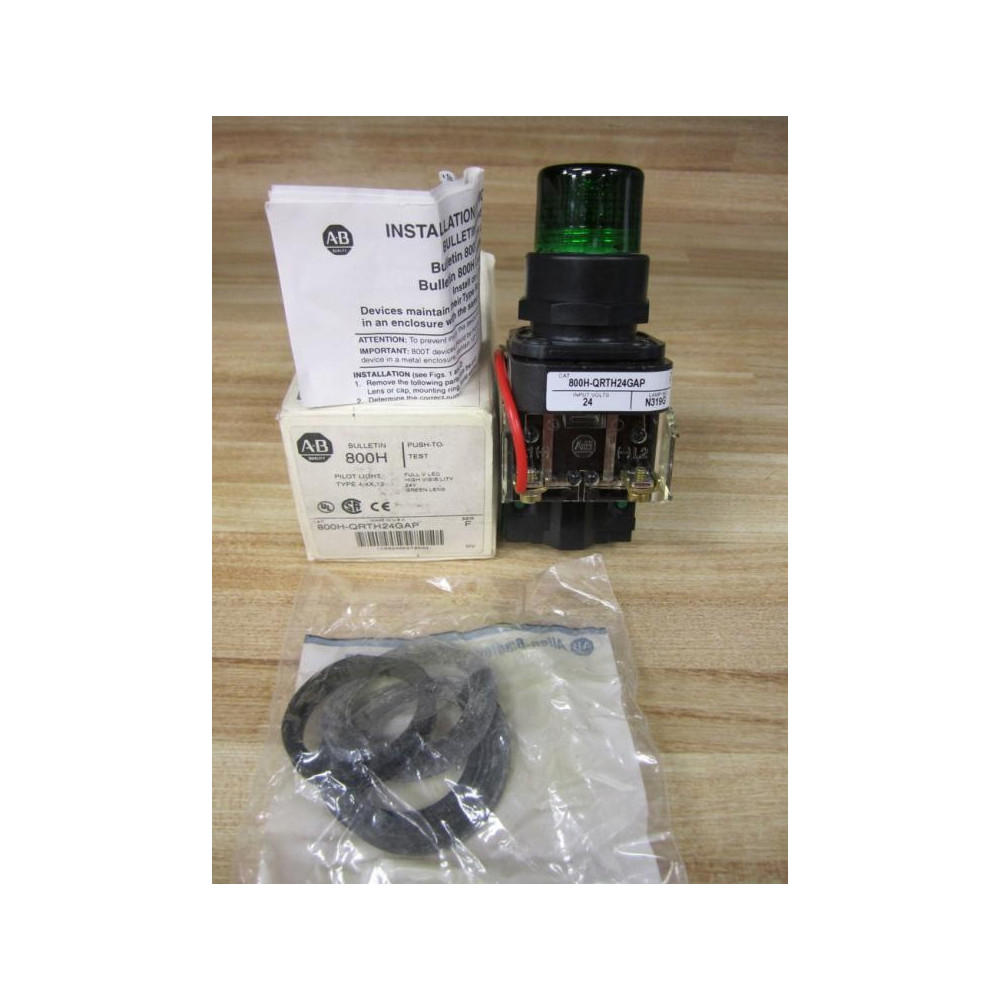 Allen Bradley 800H-QRTH24GAP Pilot Light 800HQRTH24GAP