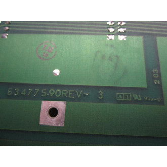 Allen Bradley 634775 6-Slot Backplane 634775-01 - Used