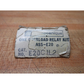Telemecanique E20C1L2 Schneider Overload Relay Kit - Used