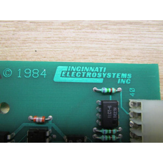 Cincinnati Electrosystems 5003-501 CPU Board - Used