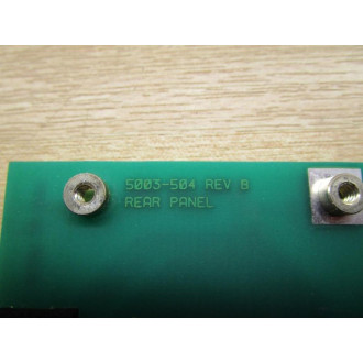 Cincinnati Electrosystems 5003-504 PC Board Rear Panel - Used