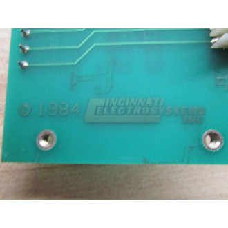 Cincinnati Electrosystems 5003-504 PC Board Rear Panel - Used