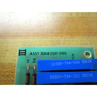 Honeywell 30683591-999 Circuit Board 30683591999 0-600°F