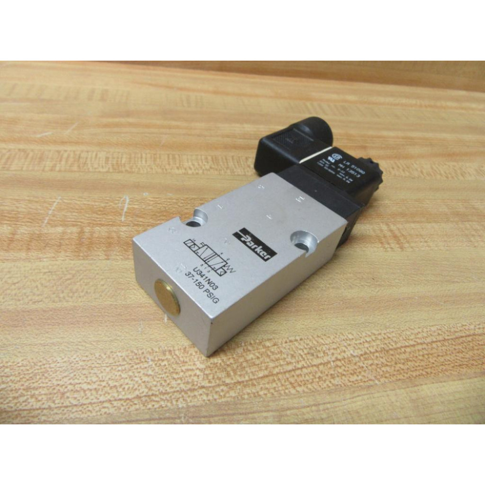 Parker U341N03 Double Acting Valve - New No Box Parker U341N03 Double Acting Valve - New No Box