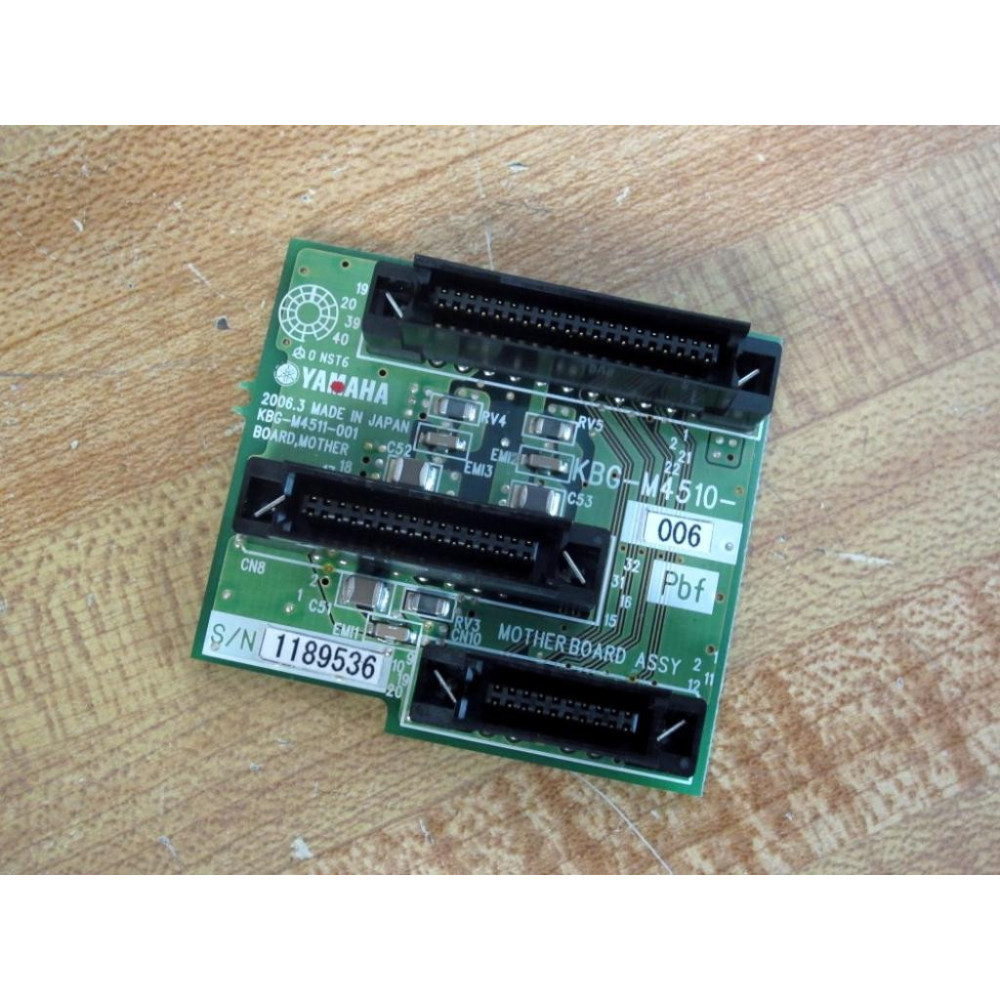 Yamaha KBG-M4511-001 Mother Board Assy KBG-M4510-006 - Used