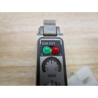 Omron E3X-F21 Photoelectric Sensor E3XF21 - New No Box