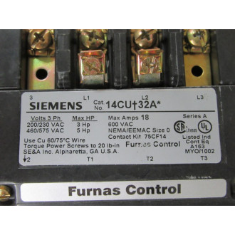 Siemens 14CUD32AA Starter Series A - Used
