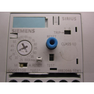 Siemens 3RB2046-1EW1 Overload Relay - Used