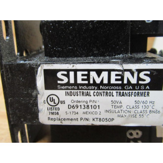 Siemens KT8050P Transformer WFuse Holder - Used