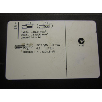 Siemens 3RB2046-1EW1 Overload Relay - Used