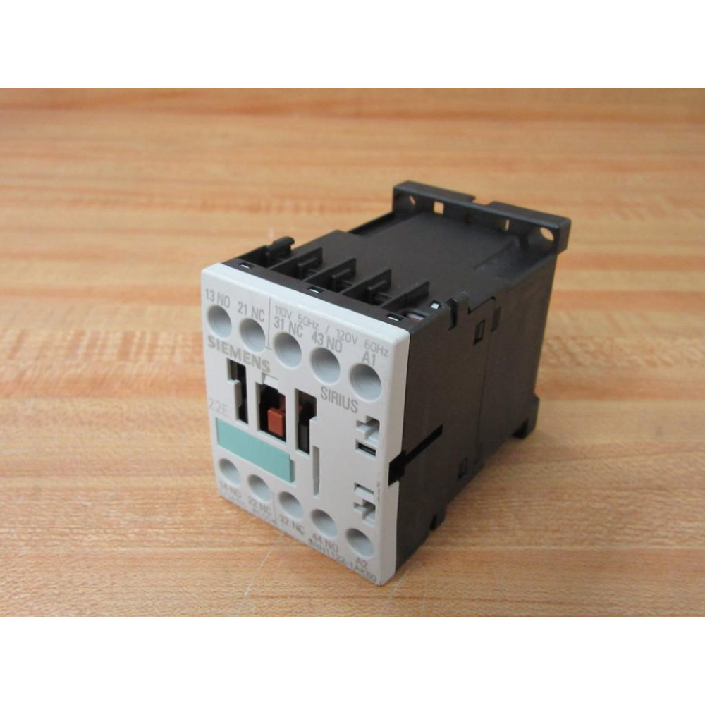 Siemens 3RH1122-1AK60 Relay 3RH11221AK60 G1141111 *E05* - Used