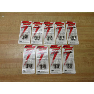 Rayovac K4 Krypton Miniature Lamps Light Bulbs (Pack of 18)