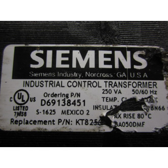 Siemens KT8250 Transformer - New No Box