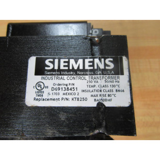 Siemens KT8250 Transformer wo Fuse Block - New No Box