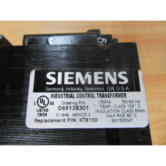Siemens KT8150 Transformer Cracked HousingWO Bolts - Used