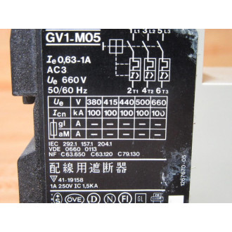 Telemecanique GV1-M05 Motor Protector 021004