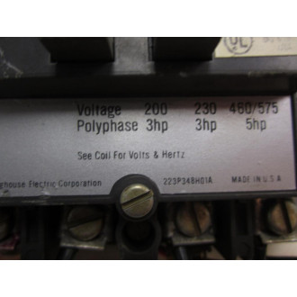 Westinghouse A200K0CACDM Starter - New No Box