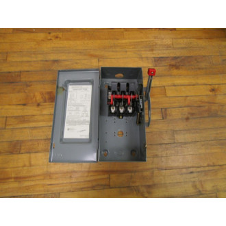 Square D HU-362 Safety Switch - Used