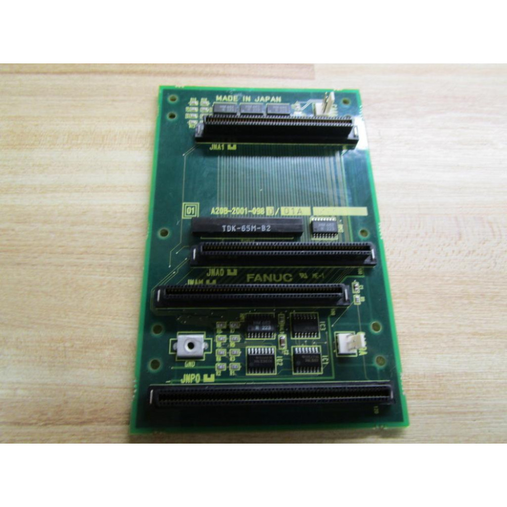 Fanuc A20B-2001-0980 3-Slot Backplane PCB A20B-2001-098001A - Used